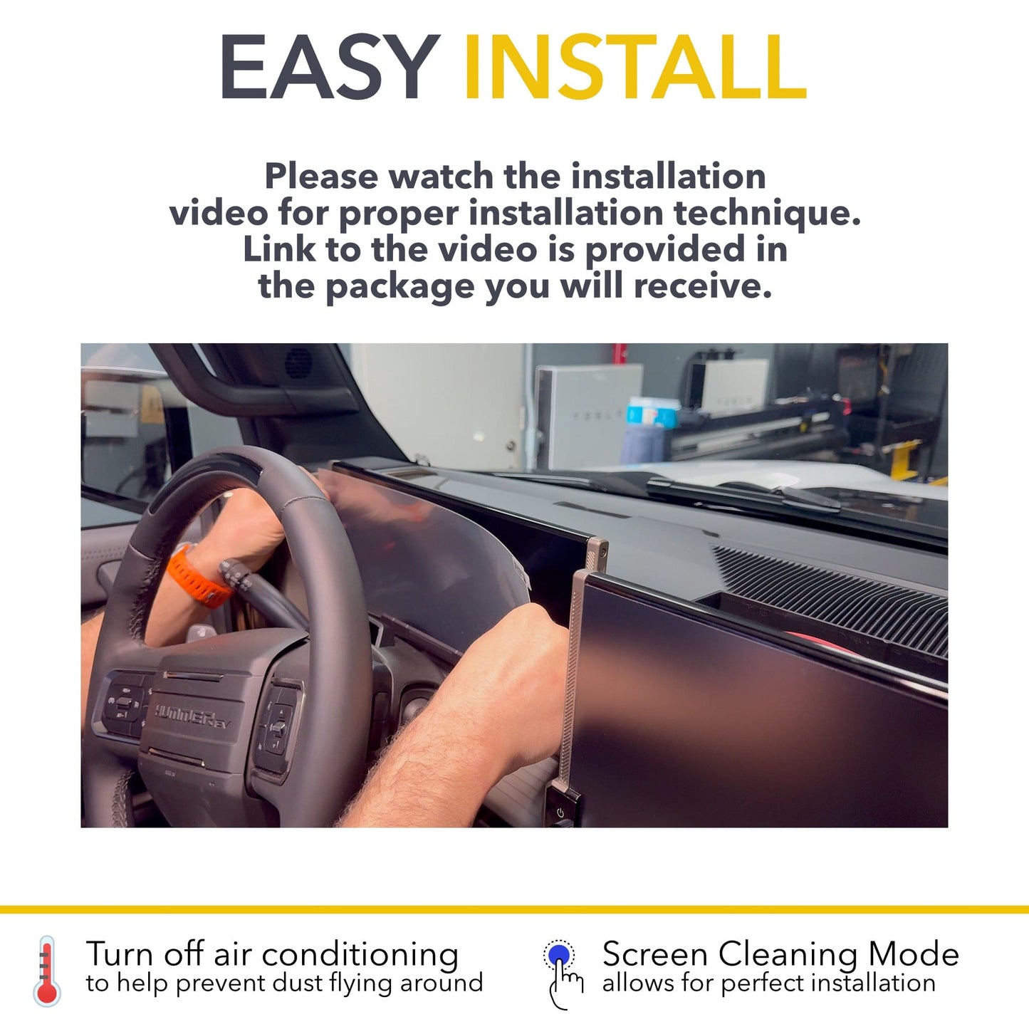 Screen Protectors | GMC Hummer EV Display Cover 9H Ultra Tough