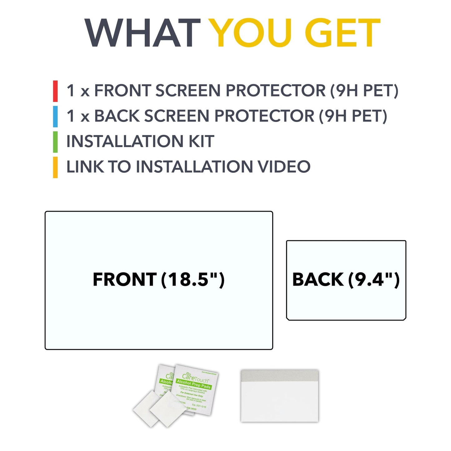 Screen Protectors | Tesla Cybertruck Display Cover 9H Ultra Tough