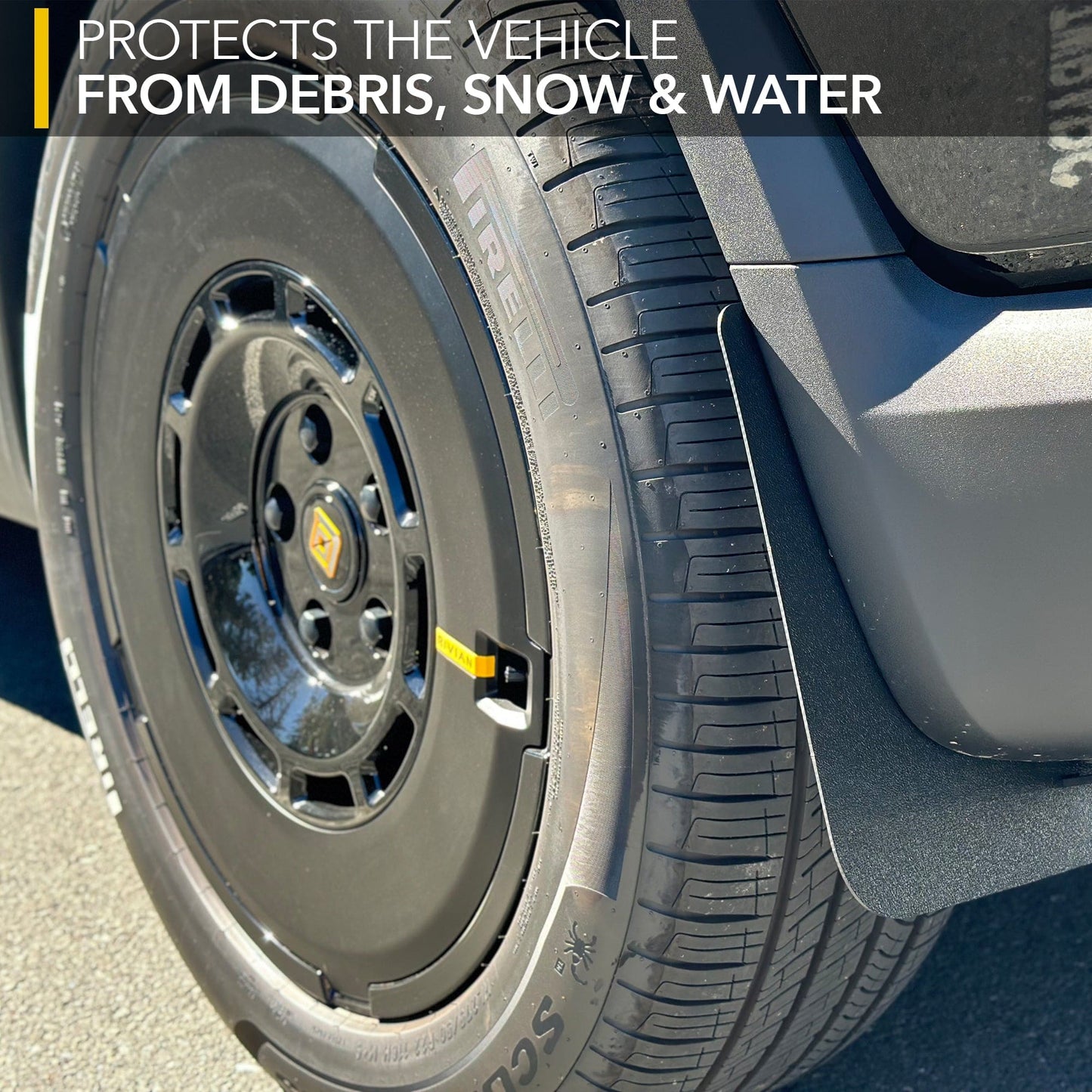 Slim Mud Flaps | for Rivian R1T/R1S 2021-2026